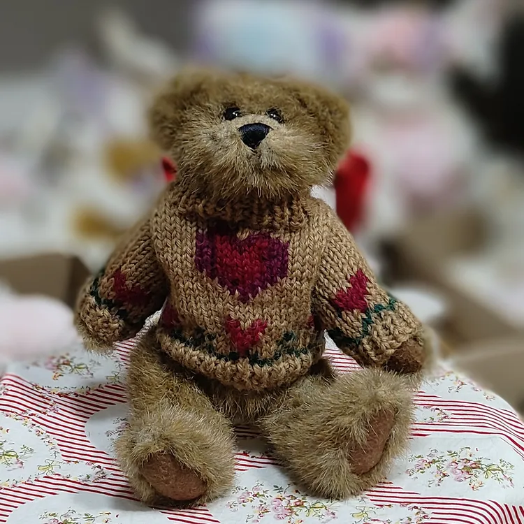 中古毛绒玩偶关节熊关节兔18~78活动款