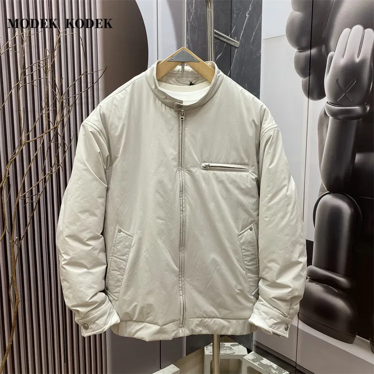 MODEK KODEK时尚潮牌男士宽松圆领棉服冬季新款休闲百搭保暖棉衣