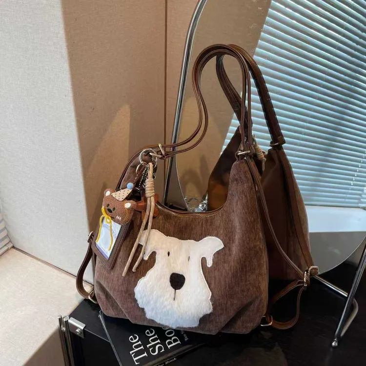 Aimitu2025新款时尚简约可爱托特包休闲单肩洋气手提日常通勤包