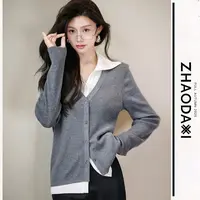 【赵大喜】10.01大上新！方程式针织衫 | 撞色翻领/拿捏层次