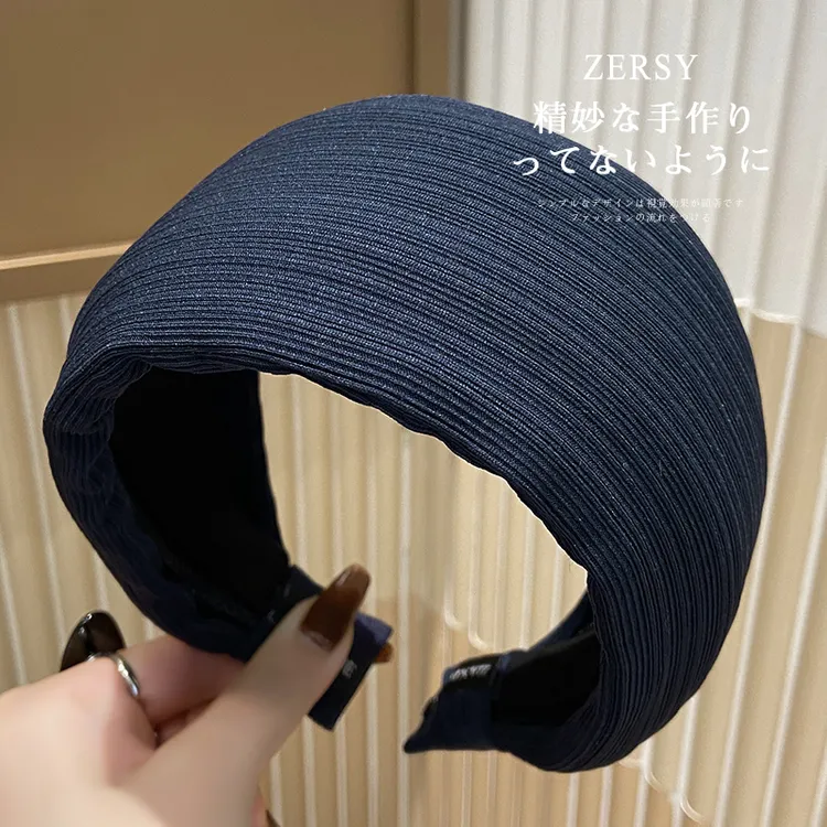 复古易梦玲针织同款加厚加宽发箍高级感洗脸压发头箍发捆发卡头饰