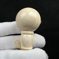 D3899天然猛犸牙 三通 28.7*47.5mm支持鉴定 假一罚四