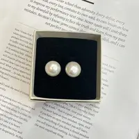 非金属仿珍珠耳饰 李园家1号店-16g高级感气质珠子耳钉