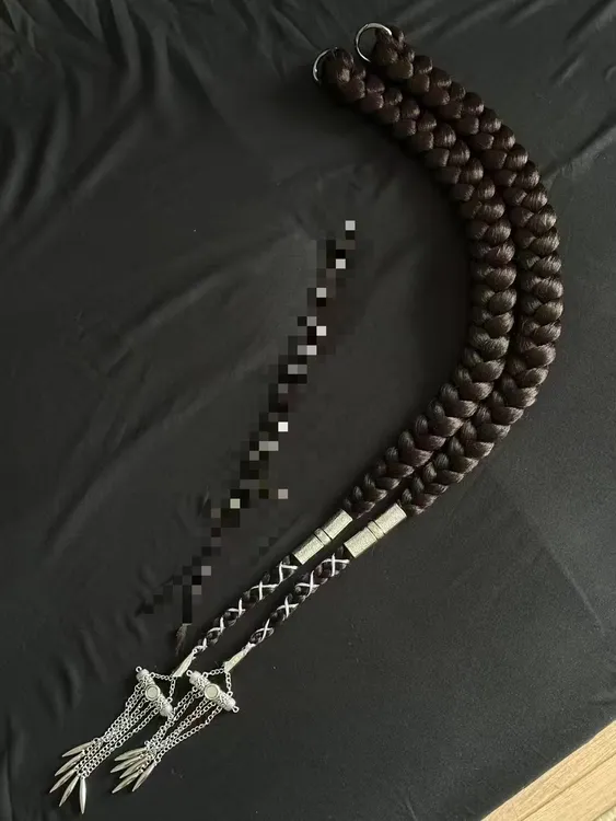 民族简约风时尚辫子黑色