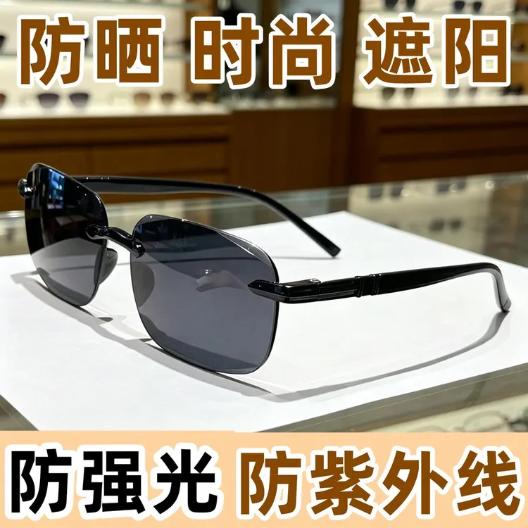 新款遮阳太阳镜男防辐射防紫外线开车钓鱼防强光痞帅时尚商品图