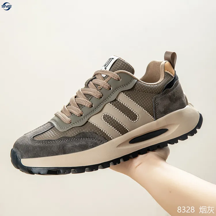 斯杰奇[8558皮面]运动风男士舒适户外时尚百搭复古四季鞋