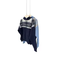 连帽针织卫衣新品厚款精品复古女装套头衫