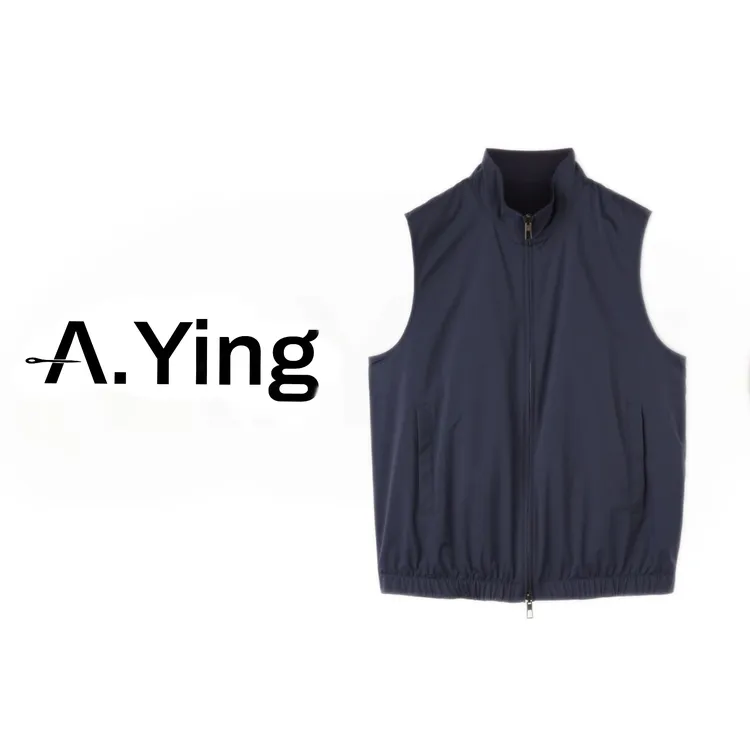 A.Ying【25FW 0921】L.P BOOMER男士双面马甲