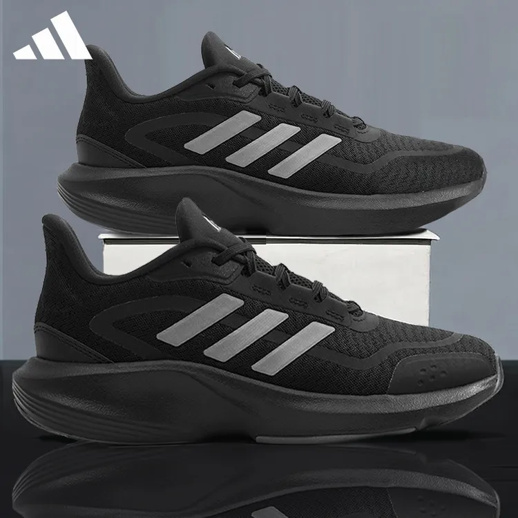 阿迪达斯运动鞋黑武士男鞋时尚正品休闲鞋子轻便透气网面跑步鞋