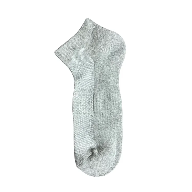 UZPO 毛巾底防臭吸汗透气休闲袜白色短筒棉袜百搭船袜篮球运动