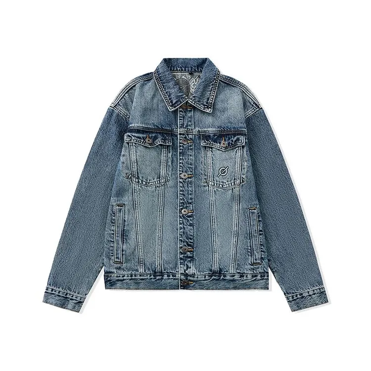 秋冬季高品质复古工装牛仔外套男款春秋季夹克休闲百搭上衣潮流