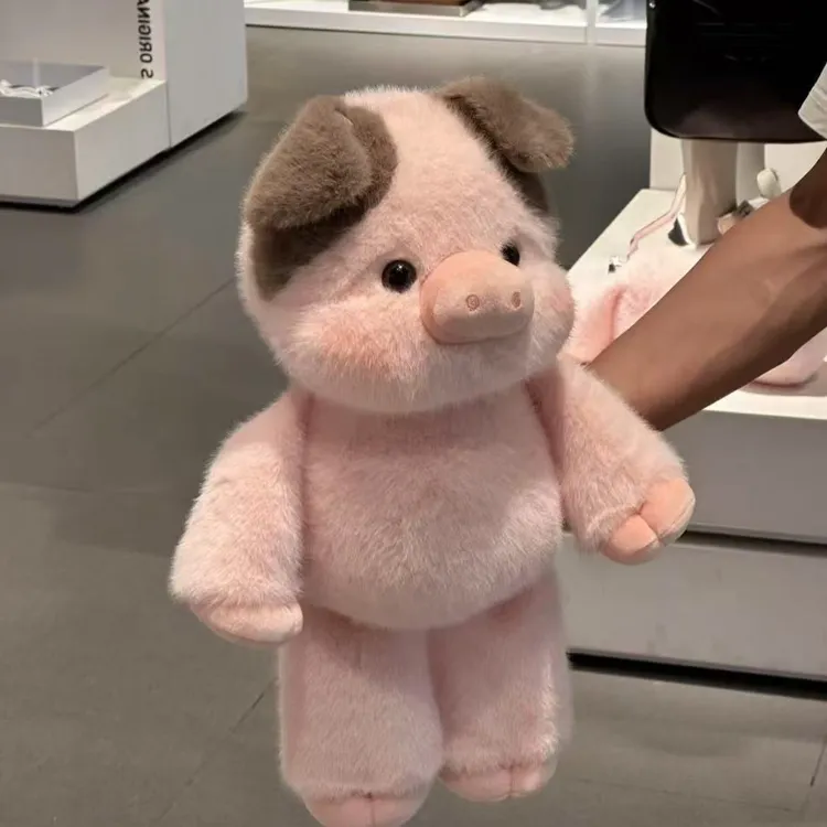 新款可爱小香猪幼仔玩偶软乎乎陪伴娃娃毛绒玩具公仔送女生礼物
