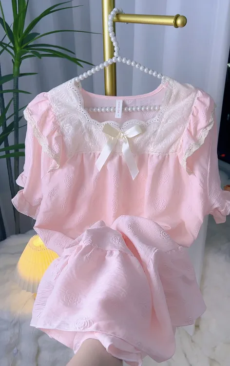 夏日女生甜美软薄长款休闲居家睡裙韩版