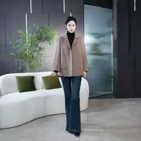 Falaibang/法莱邦B016卡其色羊毛大衣