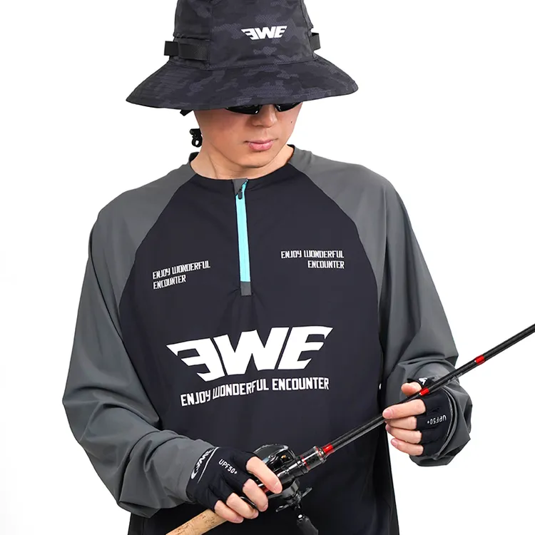 EWE25款防晒衣户外运动通勤穿搭透气轻薄速干长袖垂钓服运动服