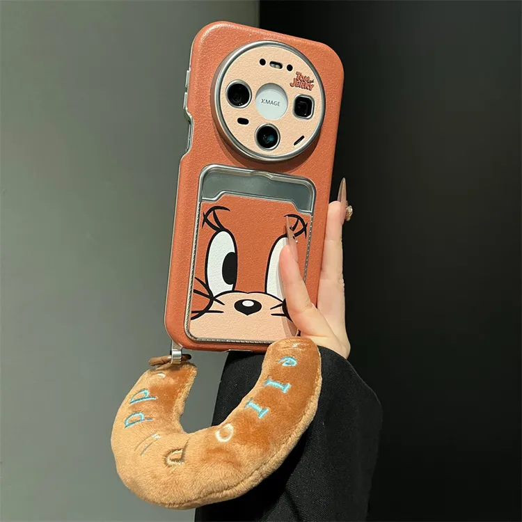 适用华为Mate80手机壳Pura80秋冬趣味可爱杰瑞鼠mate70/60pro女款