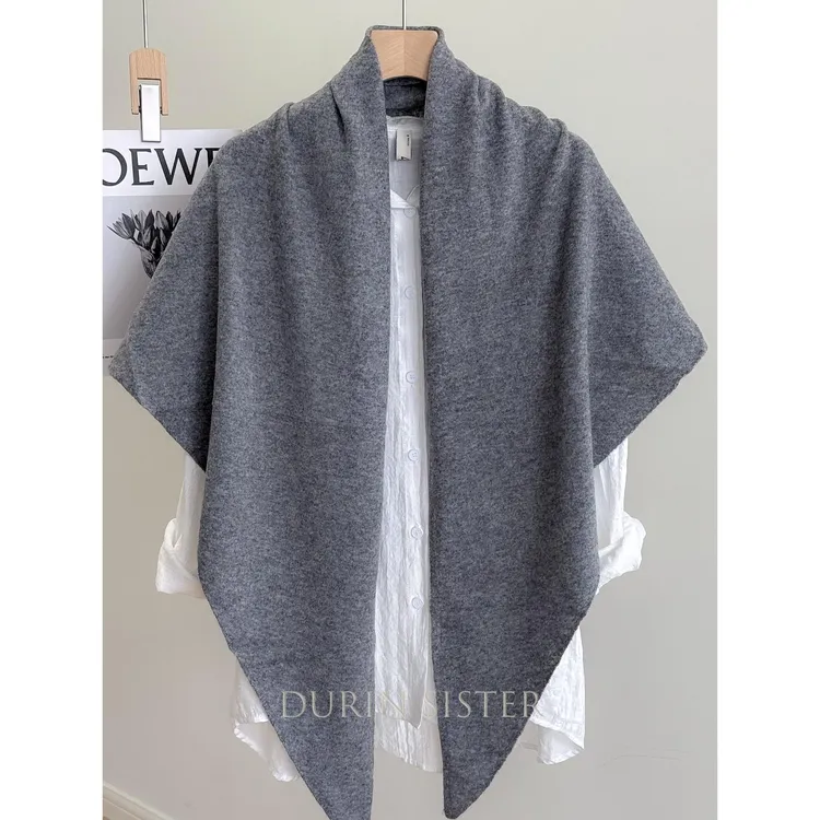 【奥莱折扣】澳洲100%纯羊毛围巾女冬季韩版百搭仿羊绒质感披肩大号