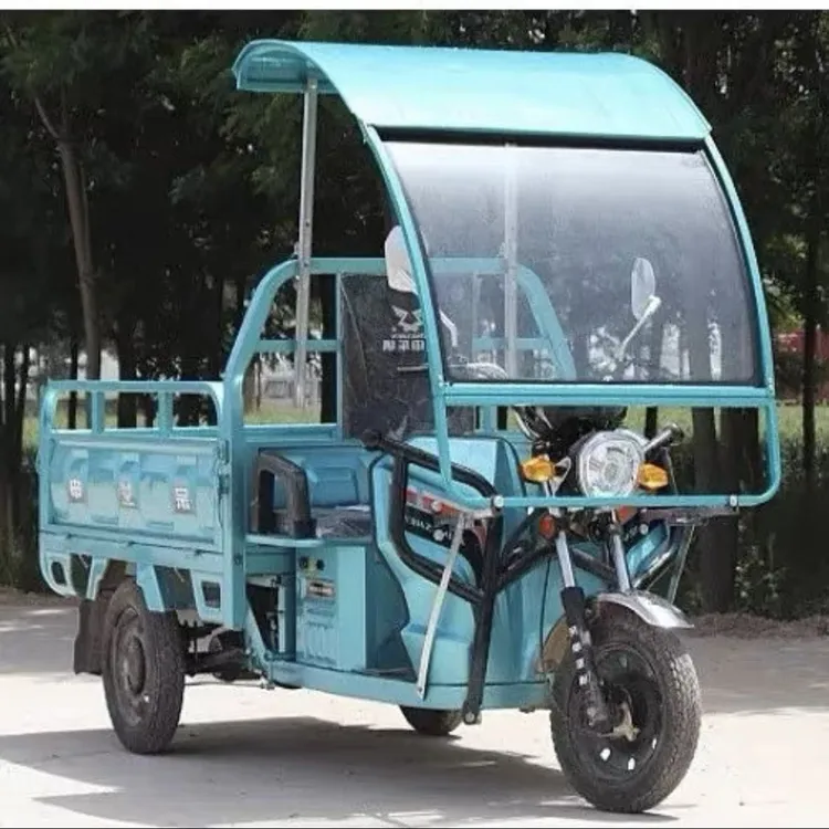 电动三轮车挡风车棚加厚全封闭驾驶室雨棚车头棚遮风挡雨钢化玻璃