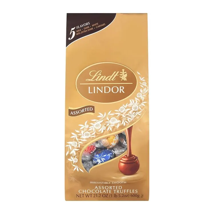 Lindt瑞士莲混合口味巧克力600g零食巧克力过节过年送礼伴手礼