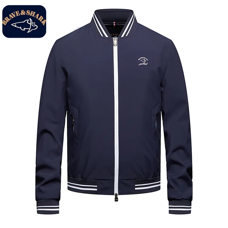 BRAVE&SHARK/勇士鲨鱼男士秋冬高奢订购棒球服夹克1321