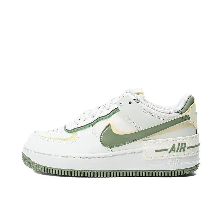 NIKE耐克女子W AF1 SHADOW空军一号流光风厚底轻盈板鞋FN6335-101