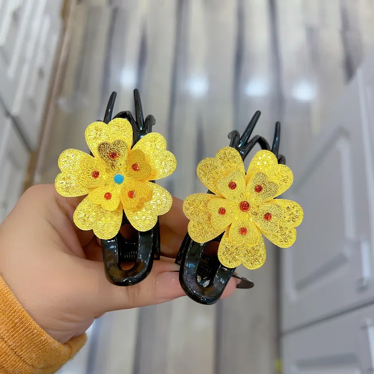 头饰韩版欧美民族风发卡波西米亚风抓夹发夹气质