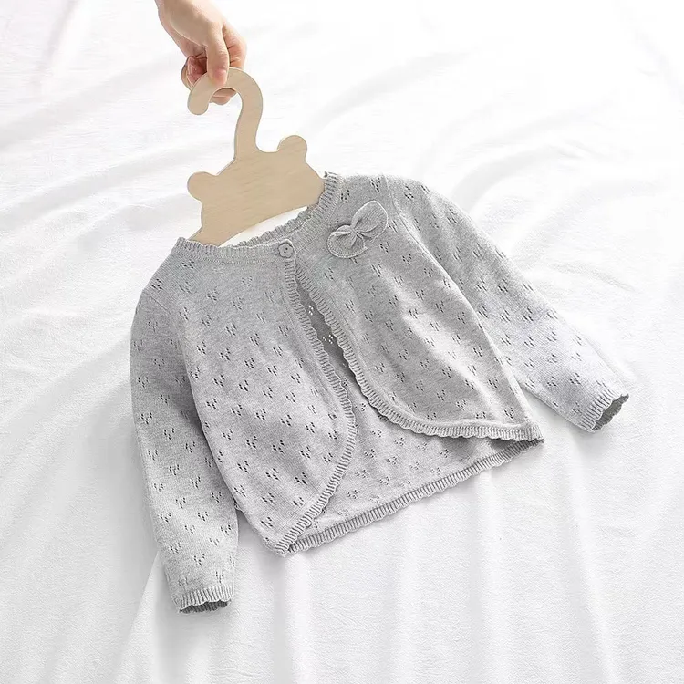 女宝宝夏季冰丝防晒衣2025年新款轻薄透气防蚊外套条纹洋气空调衫