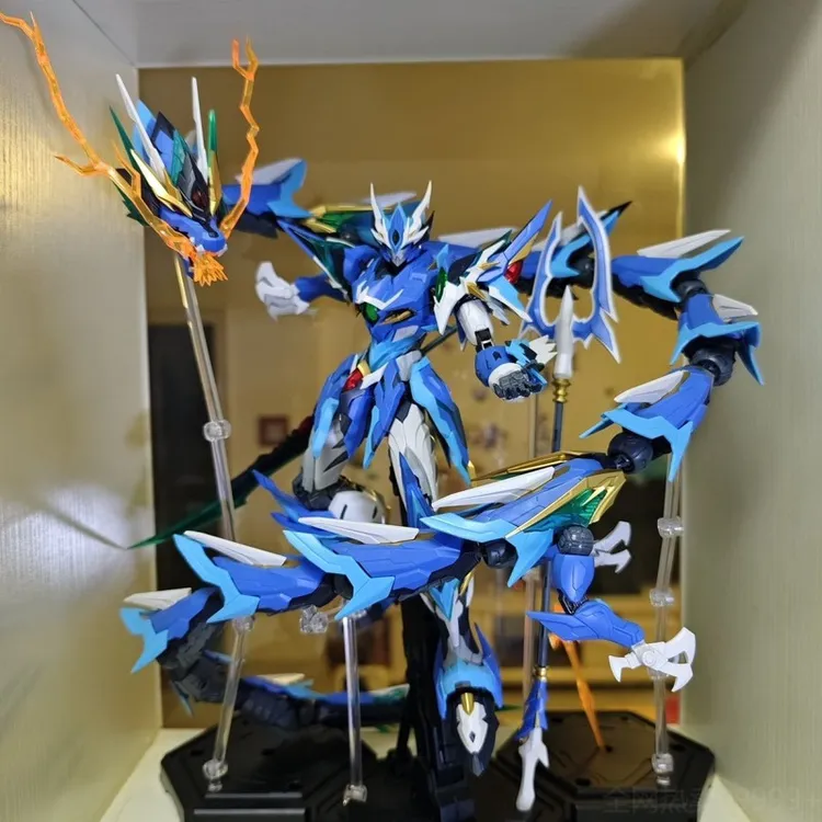 成品摩动核敖丙拼装版无需拼装,原配所有东西,龙头有胶。