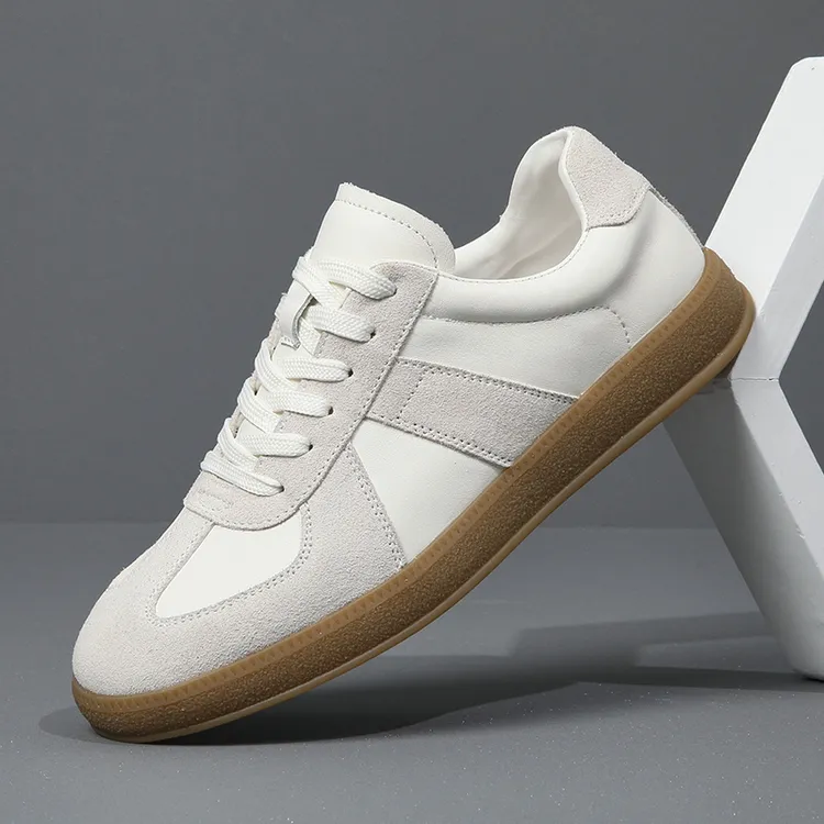 德迅鞋2025秋季新款男士真皮休闲运动小白鞋板鞋潮流百搭鞋子男