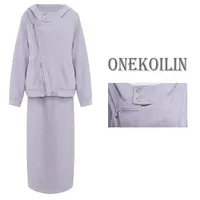 OneKoilin“极简从绒”加厚秋冬保暖卫衣两件套 JJCR