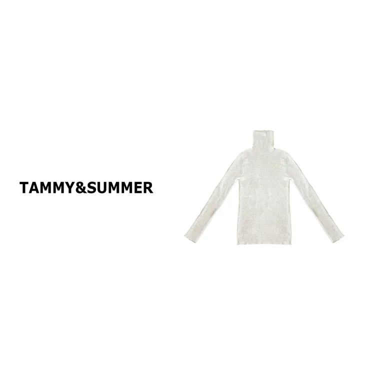 【Tammy&Summer】简约休闲百搭软糯舒适高领修身打底羊毛衫531965