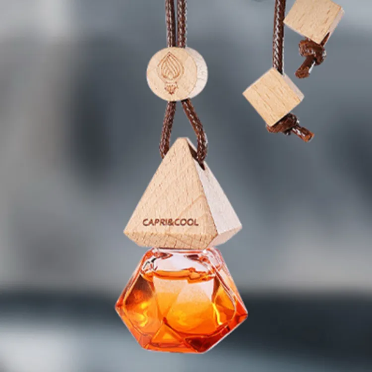 车载香水香薰挂件汽车内高档持久吊坠精油香氛持久礼品除味代发