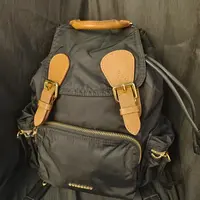 95新 BURBERRY/博柏利 乱乱子中古/女士/双肩包/100150