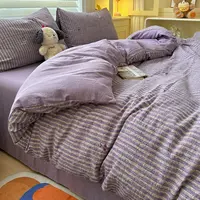 JN-小清新四季款棉质床笠四件套