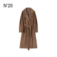 【小熊粉丝专享】N°28 2025秋冬复古双排扣羊毛大衣女8855A1D876