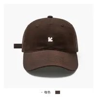 太一休闲刺绣标棒球帽宽帽檐方圆脸显脸小加宽加大百搭时尚鸭舌帽