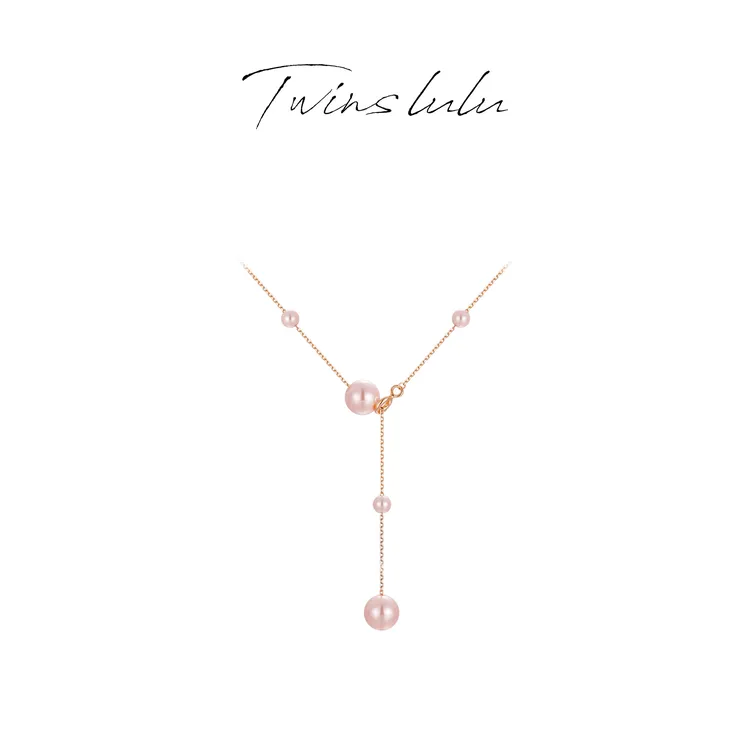 TWINS LULU925银流光风万能锁骨链多戴式项链首饰女款TSJ9006