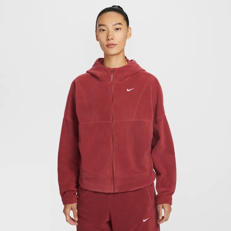 NIKE耐克女子 W NK ONE TF FZ TOP POLAR运动休闲外套HV3699-613