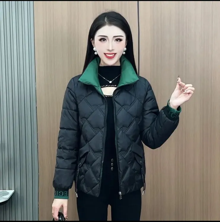 【有运费险】时尚气质短款棉服女外套秋冬新款保暖洋气减龄妈妈装