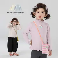 【加厚】郝叔童品秋季新款2025女童时尚洋气加厚打底衫潮kkHL53102