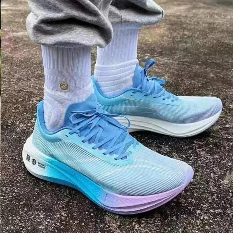 李宁精选飞电3C儿童碳板跑鞋超轻软底适配回弹透气减震学生专业马