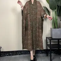 【73679】2025秋季韩版宽松大码落肩袖大衣外套