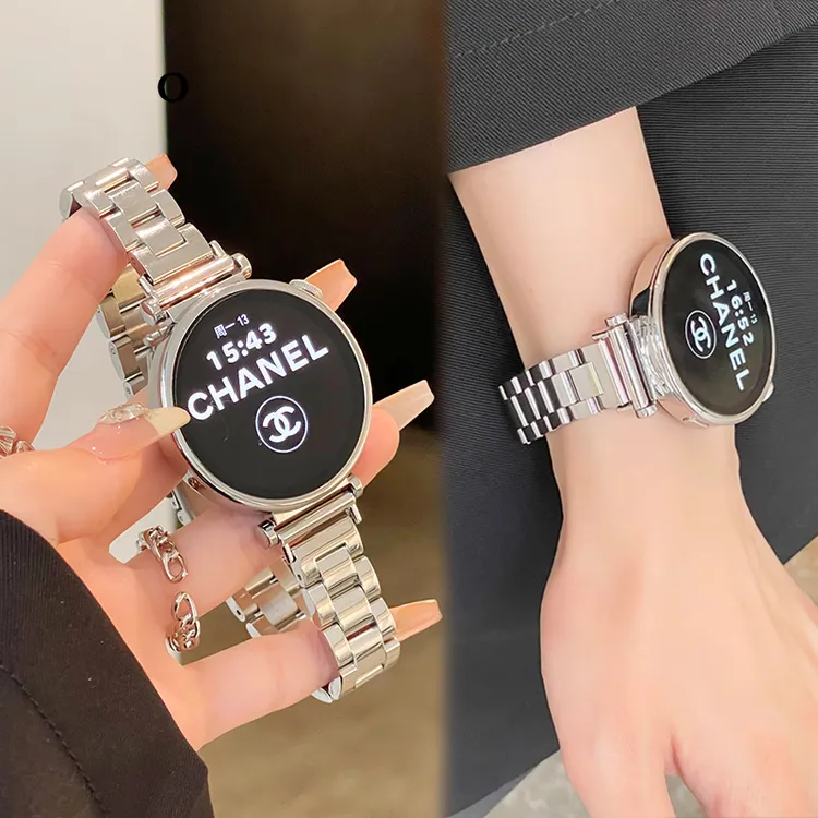 适用华为gt5手表表带金属gt3细款gt4不锈钢watch4pro夏watch3男女