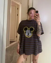 S.one 私人定制 vintage米奇宽松短袖