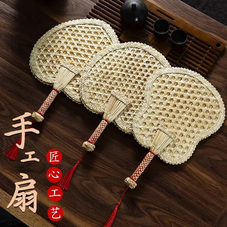 扇子蒲扇老式纯手工编织夏季大新款芭蕉扇老人葵扇手工扇夏天儿童