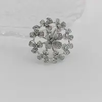 XUPING/旭平首饰 合金合成锆石胸针  【潘生福利】GD A00899458