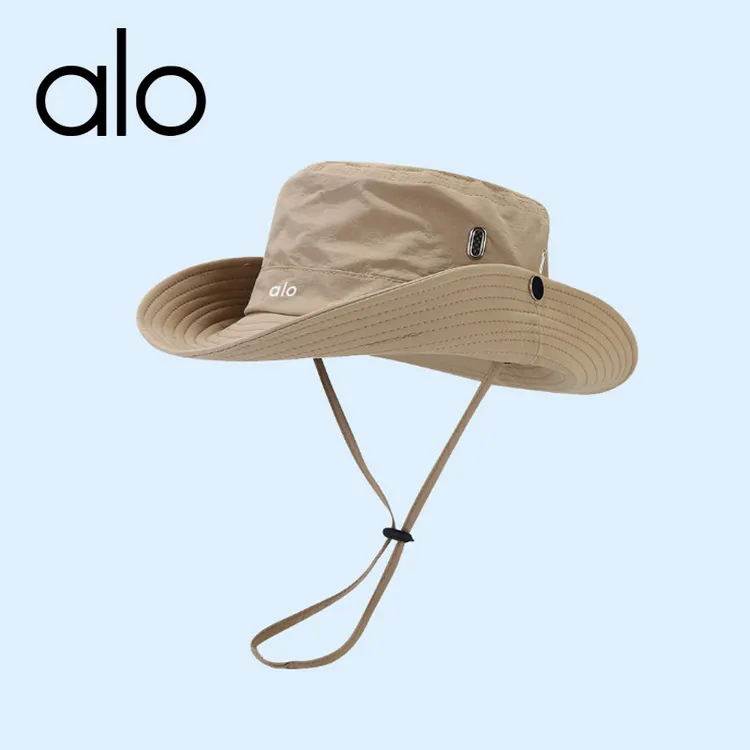 alo 速干渔夫帽户外露营徒步帽抽绳爬山帽子西部牛仔帽登山帽女