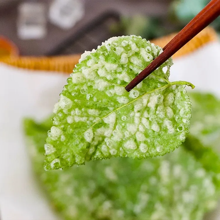 新鲜翠叶油炸小吃空气炸锅半成品家庭酒店宴席特色菜