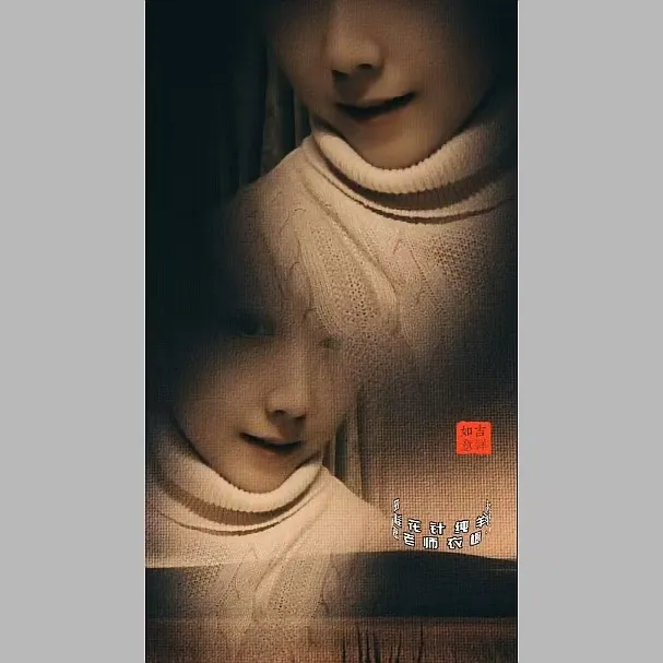 扭花文艺休闲秋冬高领纯羊毛衫女宽松长袖潮流时尚百搭