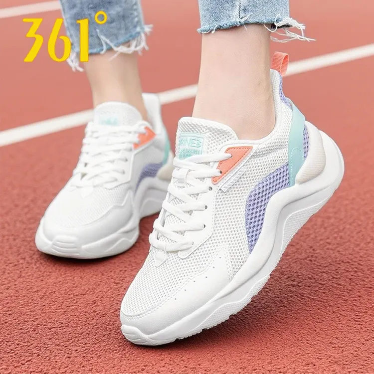 361女鞋子女款秋冬季运动鞋女款网面透气跑步鞋休闲鞋旅游鞋女款